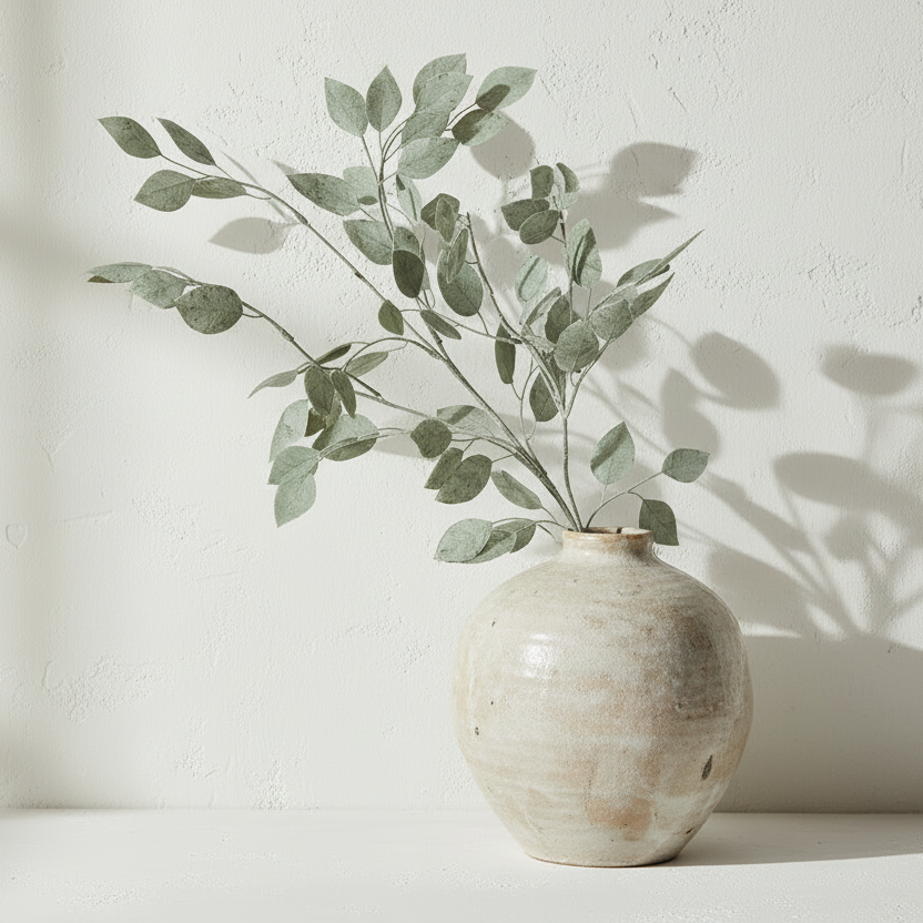 Silver Leaf Eucalyptus Spray