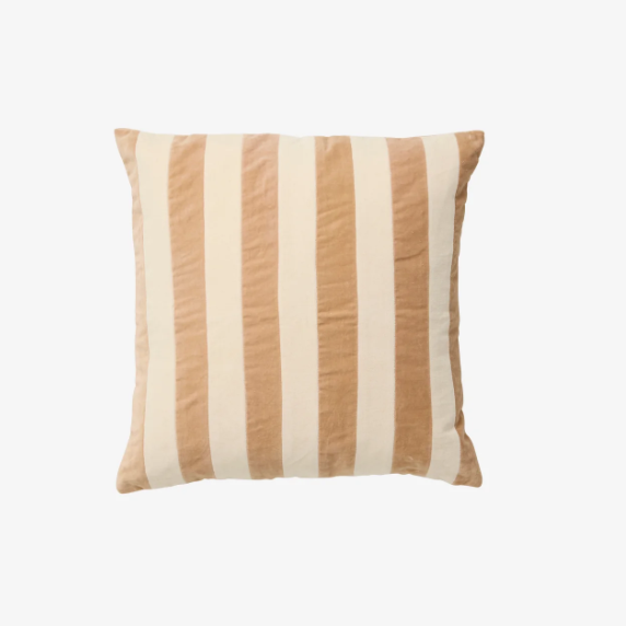 Lena Beige Stripe Cushion