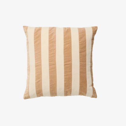 Lena Beige Stripe Cushion