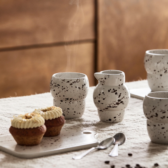 Artisan Splatter Coffee Cup