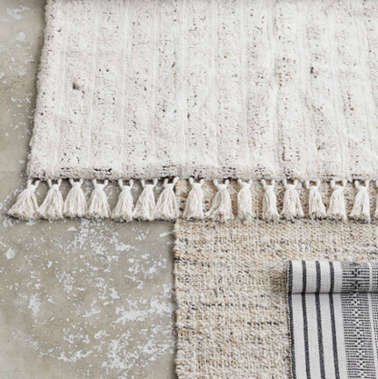 Cotton Tufted Rug - Design Vintage