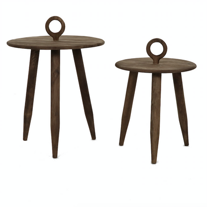 Set of Mango Loop Side Tables - Design Vintage