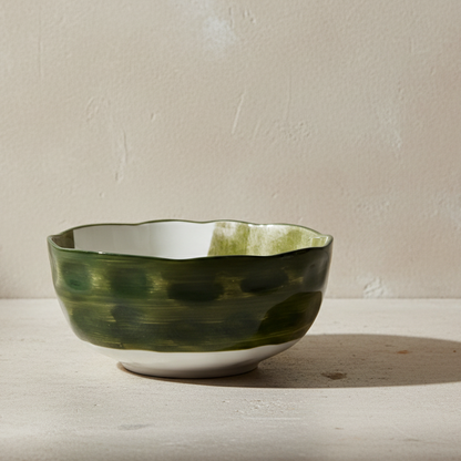 Tayo Porcelain Serving Bowl - Design Vintage