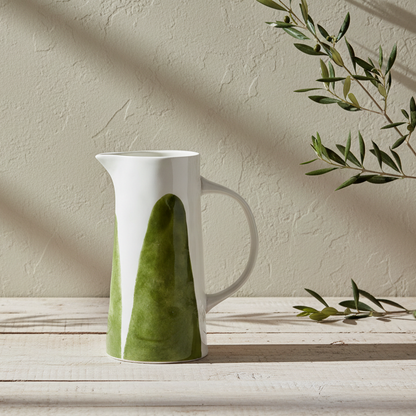 Tayo Porcelain Jug Vase - Design Vintage
