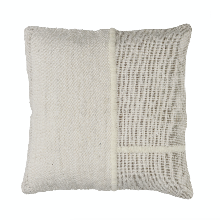 Yara Ecru Cushions - Design Vintage