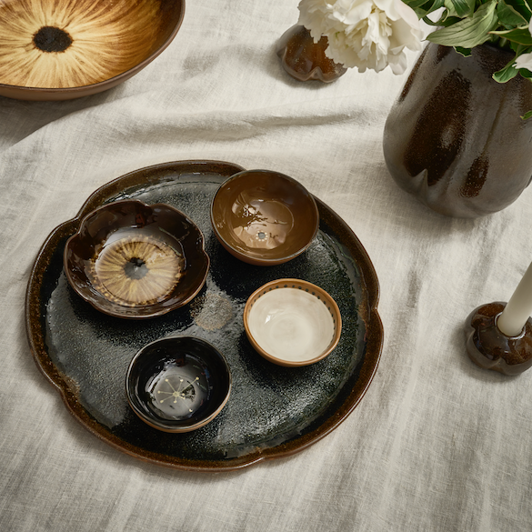 Set of Cycle Stoneware Bowls - Design Vintage