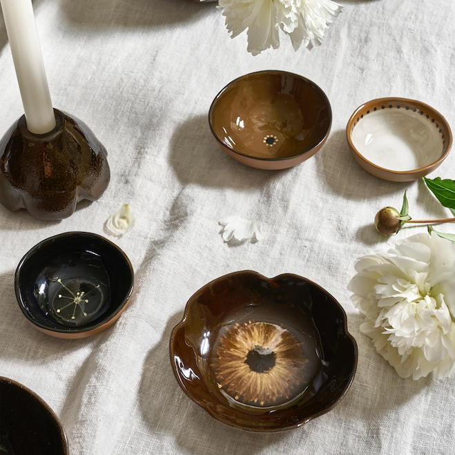 Set of Cycle Stoneware Bowls - Design Vintage