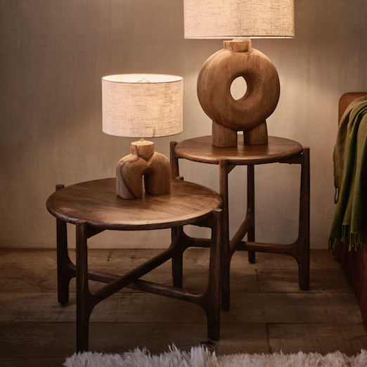 Dark Yara Side Table - Design Vintage