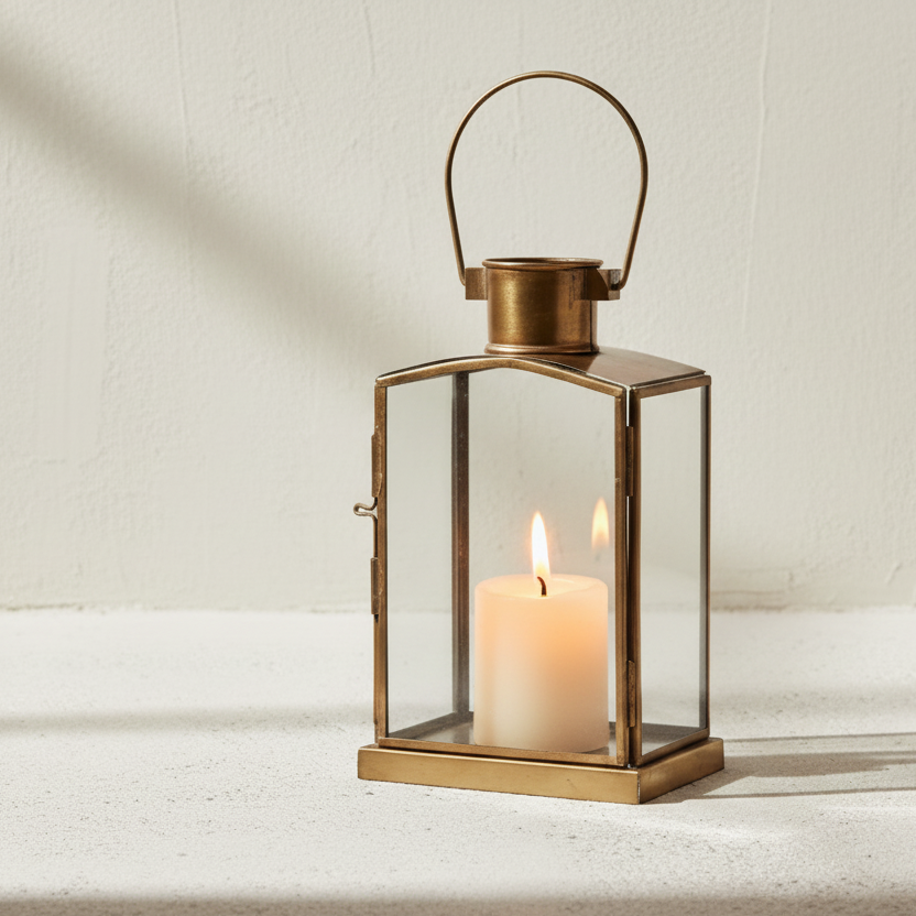 Amara Brass Lantern
