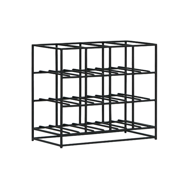 Short Iron Wine Rack - Design Vintage