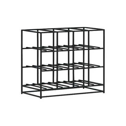 Short Iron Wine Rack - Design Vintage