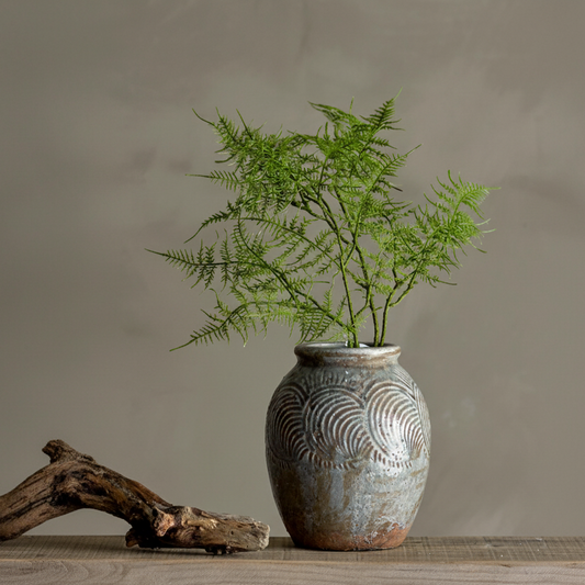 Green Fern Spray - Design Vintage