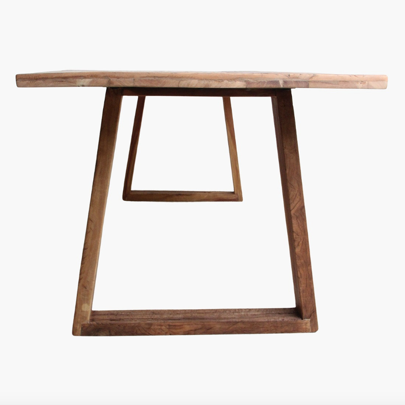 Reclaimed Teak Dining Table - Design Vintage