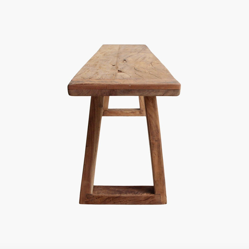 Reclaimed Teak Bench - Design Vintage