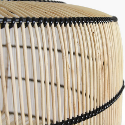 Stella Rattan Lampshade - Design Vintage