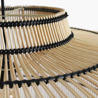 Stella Rattan Lampshade - Design Vintage