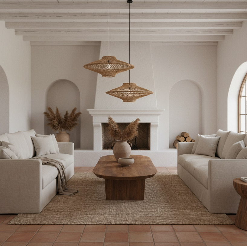 Cora Rope Lampshade - Design Vintage