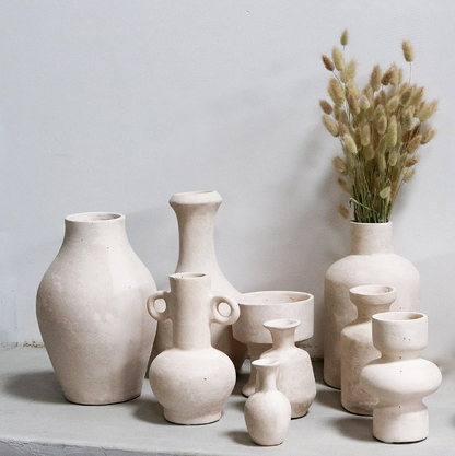 Papier Mache Mala Vase - Design Vintage