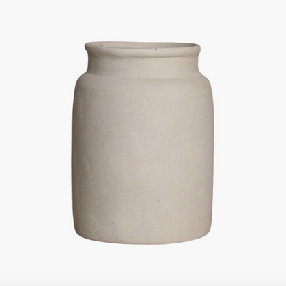 Papier Mache Jar - Design Vintage