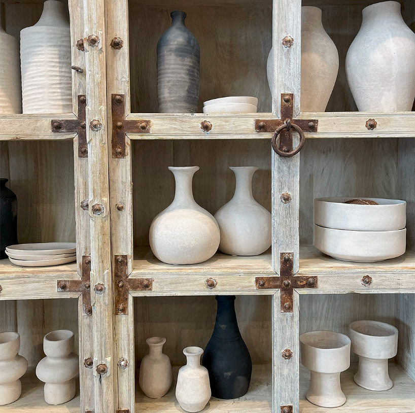 Papier Mache Bowl - Design Vintage