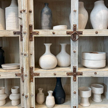 Papier Mache Bowl - Design Vintage