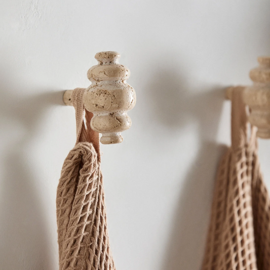Ola Travertine Knob - Design Vintage