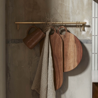 Mala Brass Storage Rail - Design Vintage