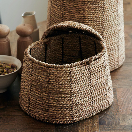 Roma Lidded Basket - Design Vintage