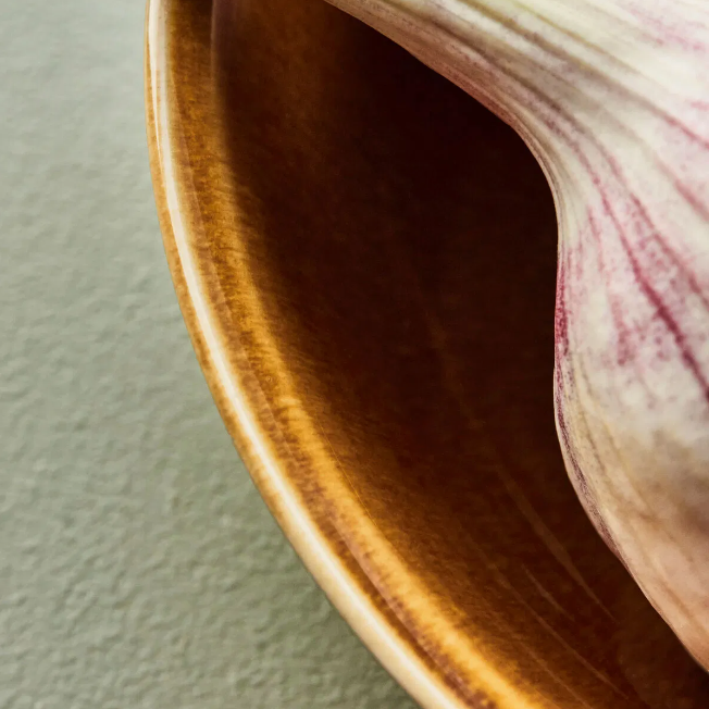 Glazed Caramel Bowl - Design Vintage