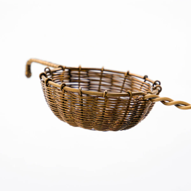 Brass Tea Strainer - Design Vintage