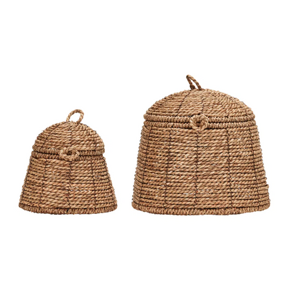 Set of Roma Lidded Baskets - Design Vintage