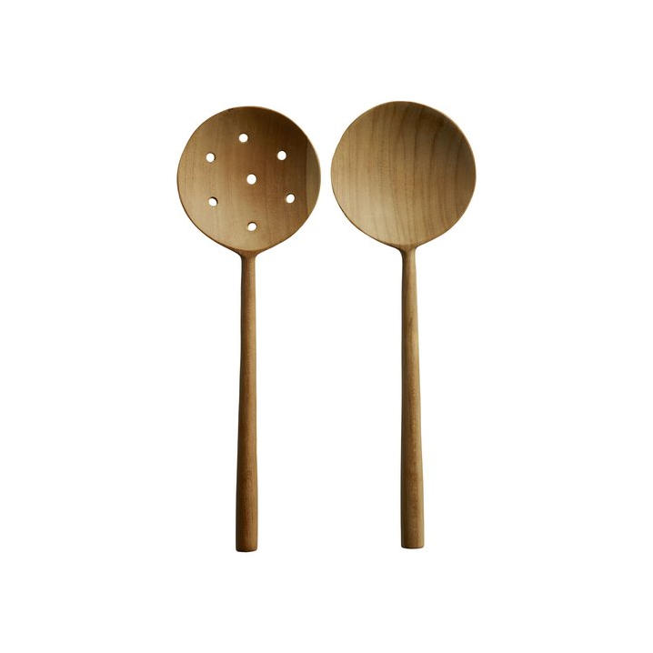 Citra Teak Serving Set - Design Vintage