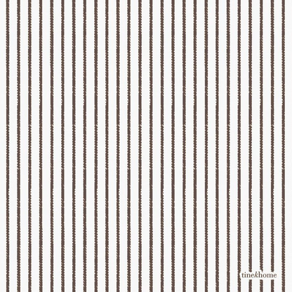 Mocha Stripe Napkins - Design Vintage