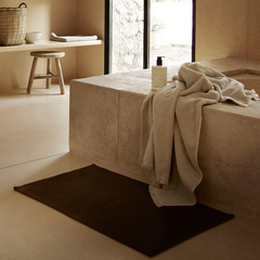 Mocha Cotton Bath Mat