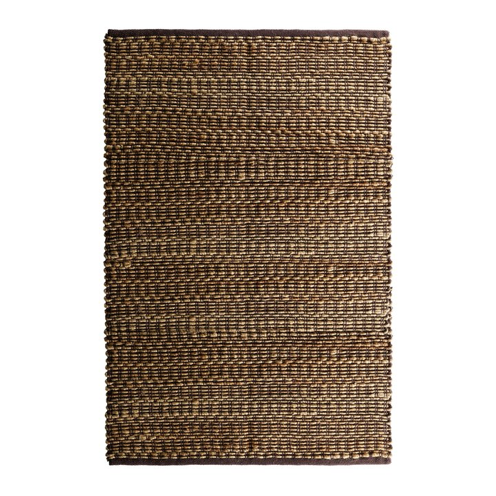 Mocha Cotton & Jute Rug - Design Vintage