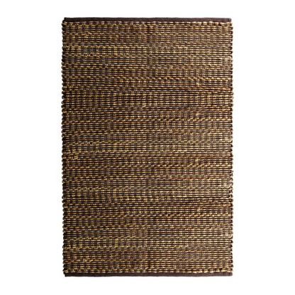 Mocha Cotton & Jute Rug - Design Vintage