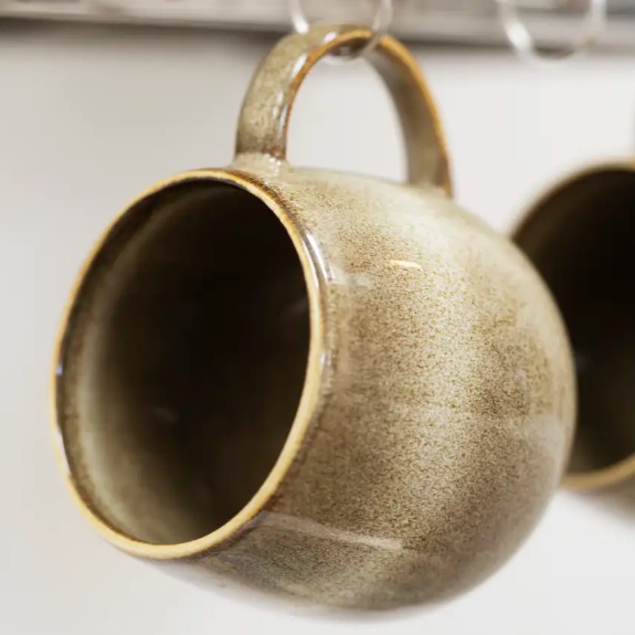 Olive Mist Glaze Mug - Design Vintage