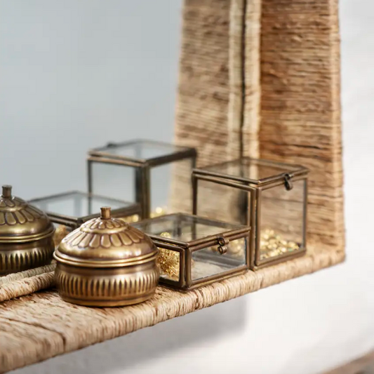 Mini Brass Pot - Design Vintage