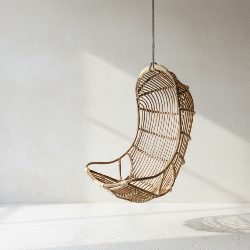 Rattan Hanging Chair - Design Vintage