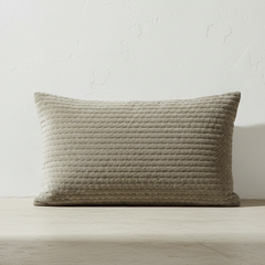 Sage Quilted Cushion