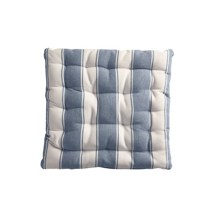 Denim Stripe Seat Pad - Design Vintage