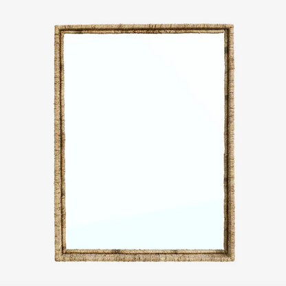 Handcrafted Jute Mirror - Design Vintage