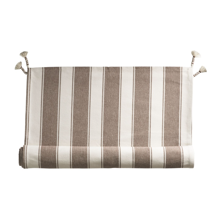 Caramel Stripe Table Runner