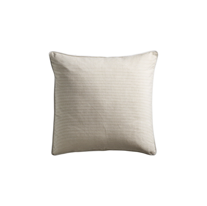 Flax Stripe Cushion - Design Vintage