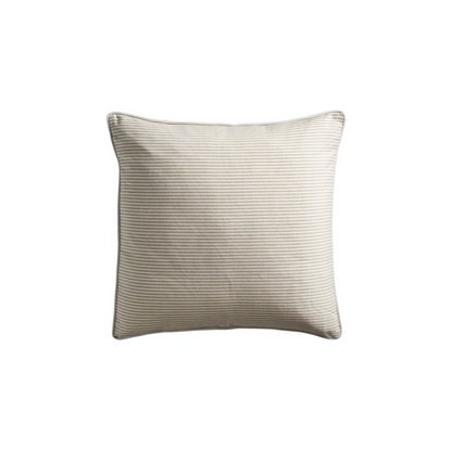 Flax Stripe Cushion - Design Vintage