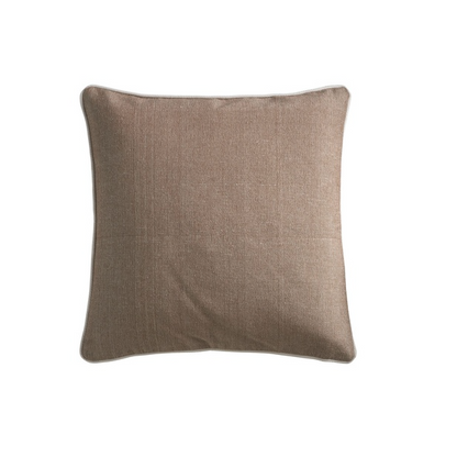 Caramel Piping Cushion - Design Vintage
