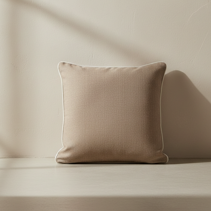 Caramel Piping Cushion