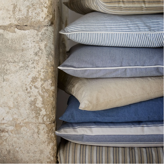 Denim Piping Cushion