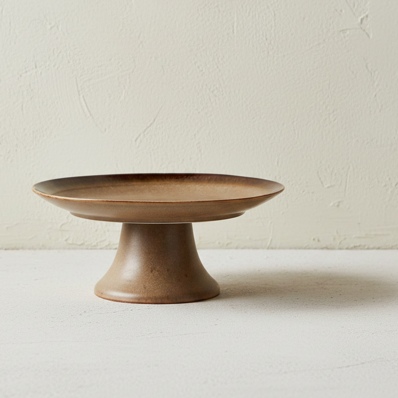 Lotti Stoneware Cake Plate