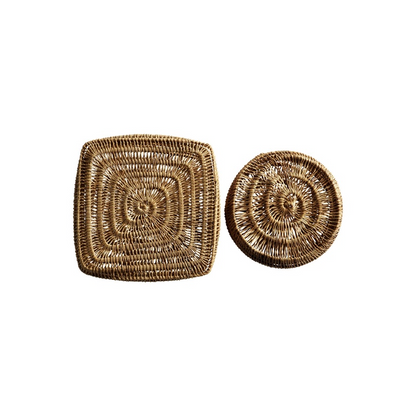 Set of Maya Lidded Baskets